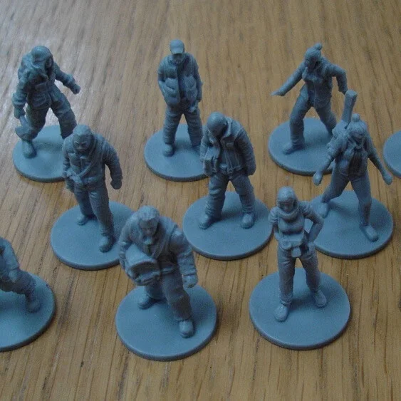 Factory hot sale miniatures warhammers custom plastic game figurines figurine character