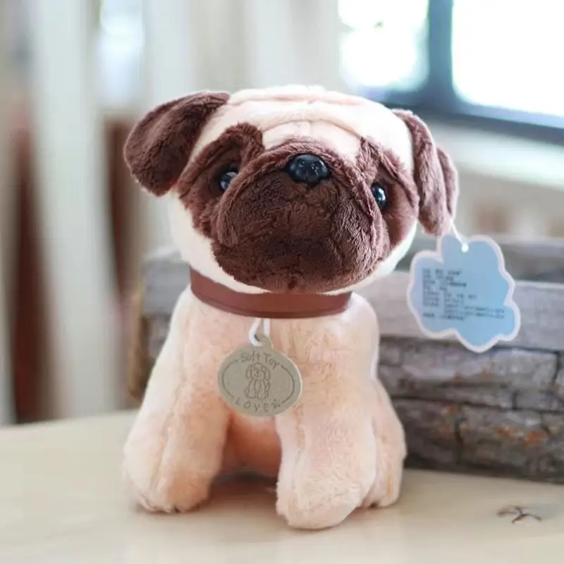 simulation dog plush toy ornaments catching machine doll Teddy dog Husky Schnauzer and other famous dog dolls