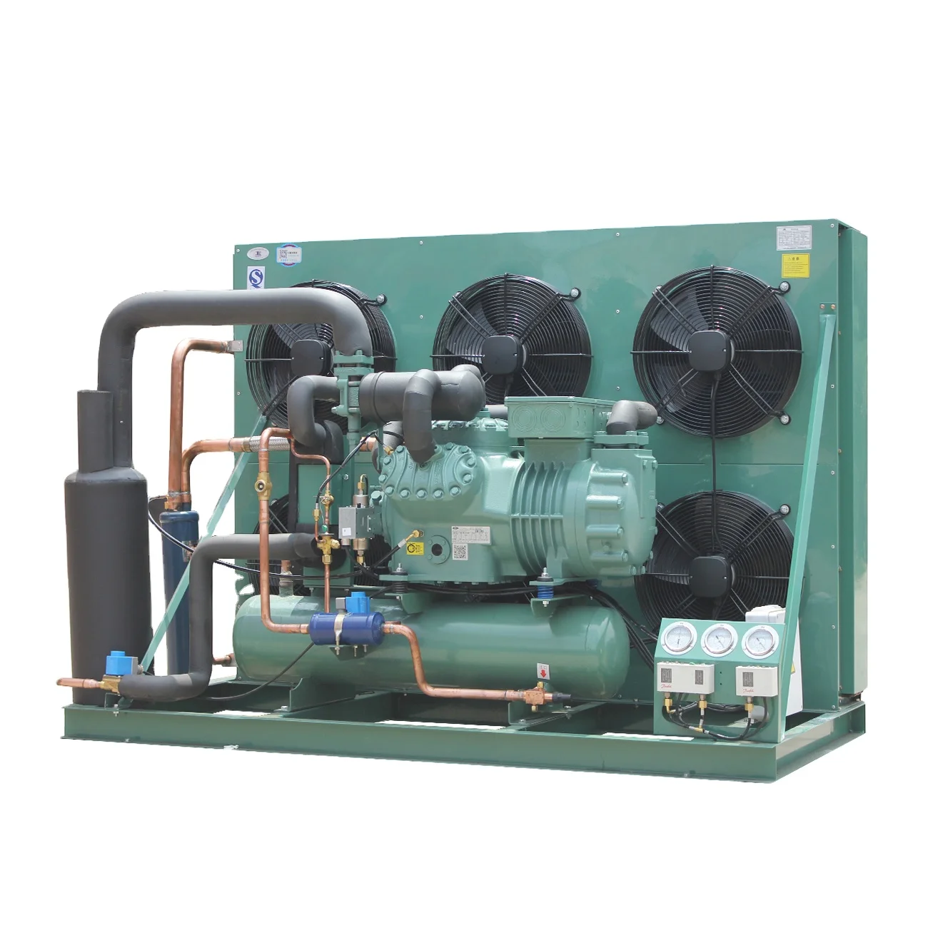Air Cooled Cold Room Freezer Semi-Hermetic Compressor Refrigeration Condensing Unit