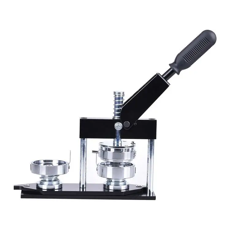 Автоматическая машина для изготовления пластиковых стальных кнопок 25 мм новая экономичная модель с ручным/автоматическим штифтом