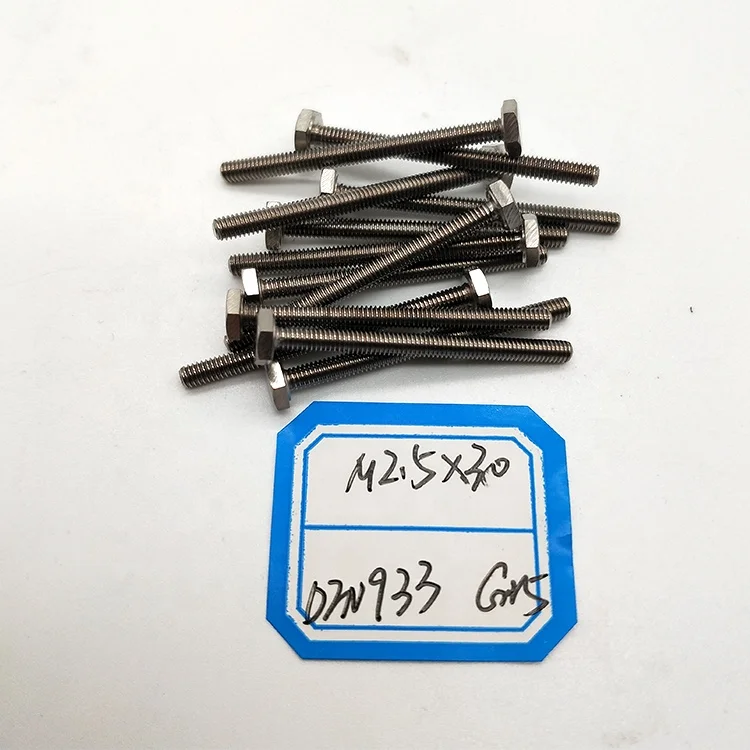 Hot sale m2 titanium countersunk screw antique bronze 7991