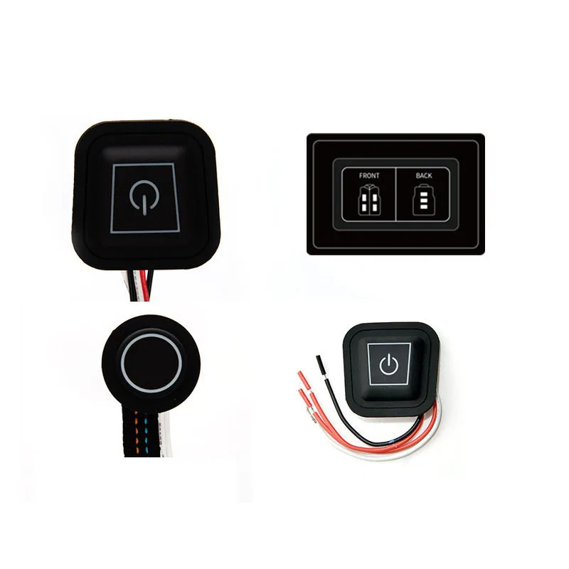 Temperature control for heating system wire connector USB intelligent temperature control silicone waterproof intelligent switch