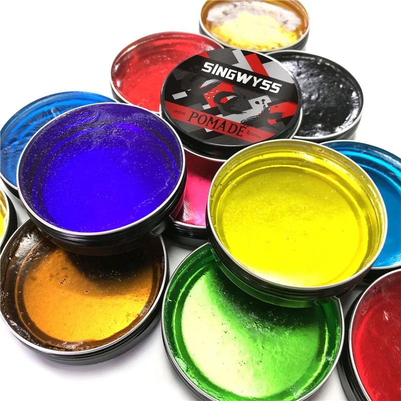 Professional Water Based Natural Ingredient Fruit Pomade Hair Styling Products Men OEM Pomade
