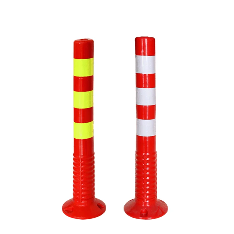 Traffic Warning Marker Post Reflective Road Safety Flexible Post delineator bollards