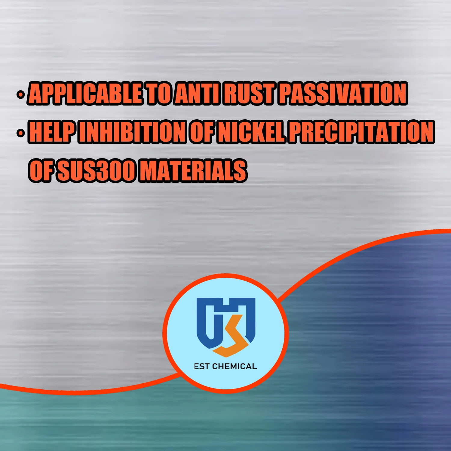 Highly efficient stainless steel rust inhibitor agent corrosion proof passivation fluid