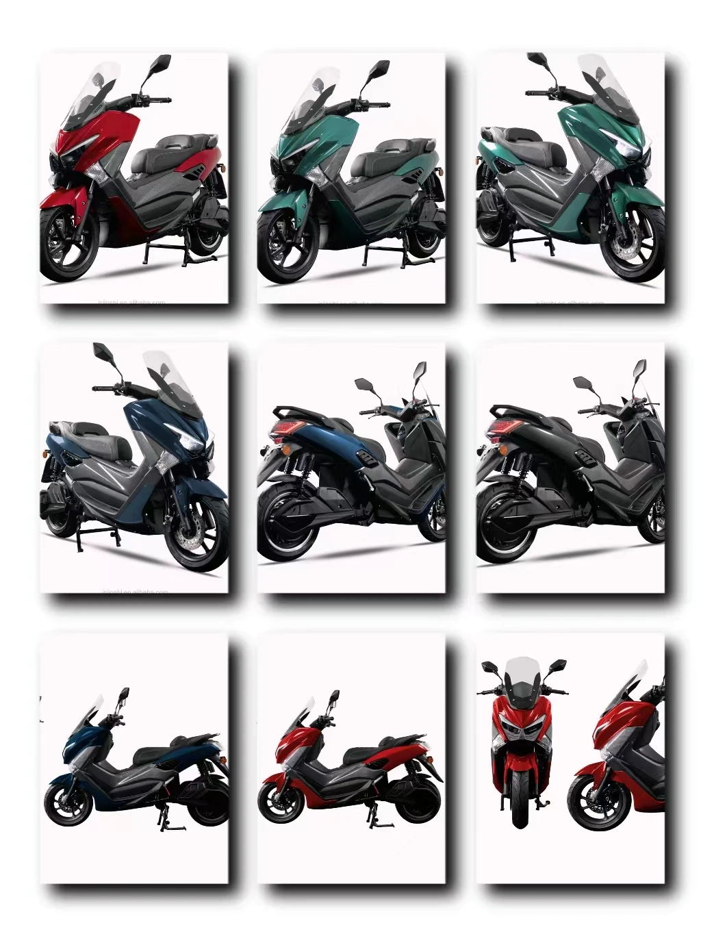 Wholesale Price Classic Led Lamp 7Kw Electric Big Bike Motorcycle 72V115Ah With Removable Battery