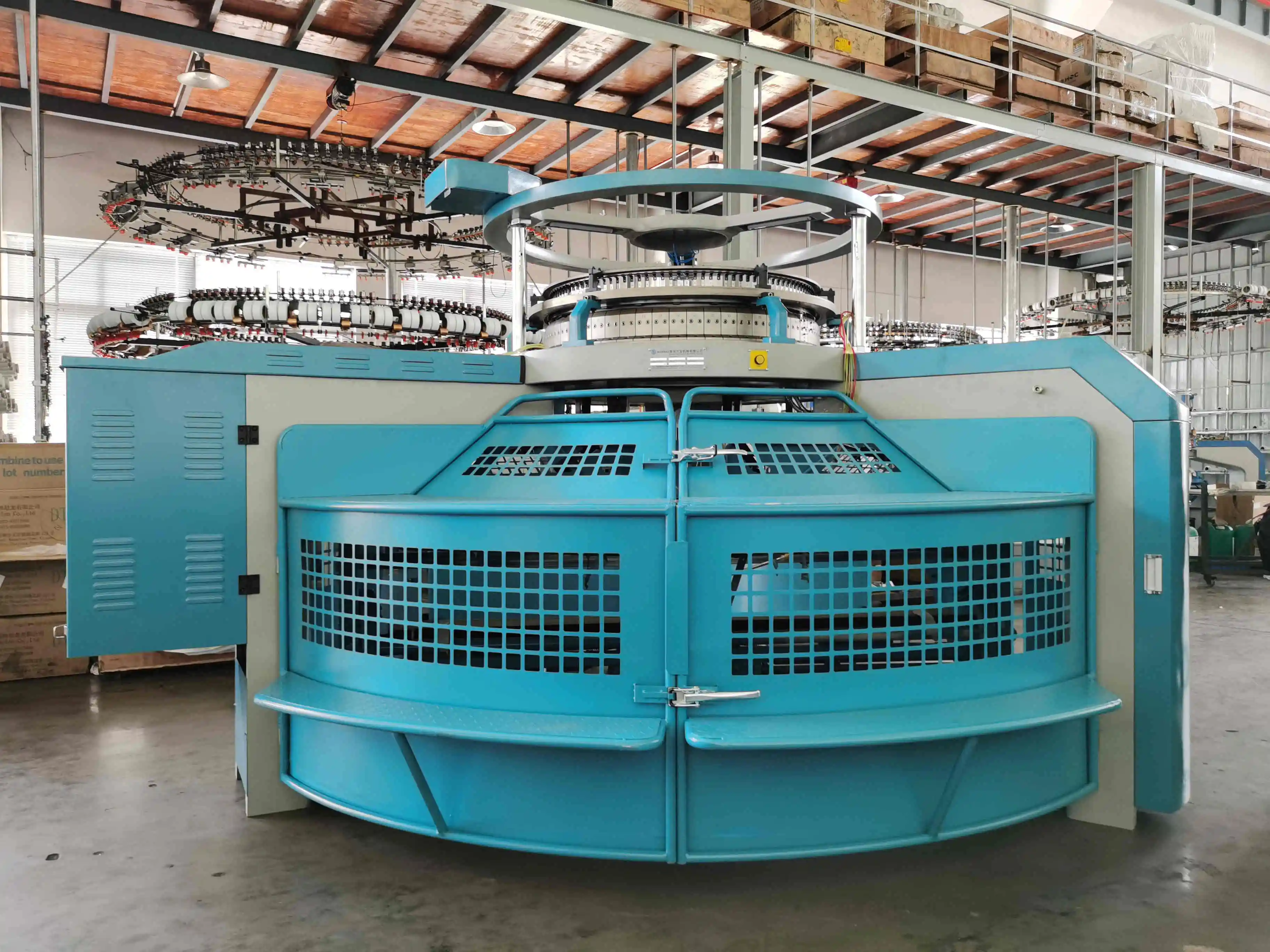 WANBAO, специальная круглая вязальная машина с открытой шириной