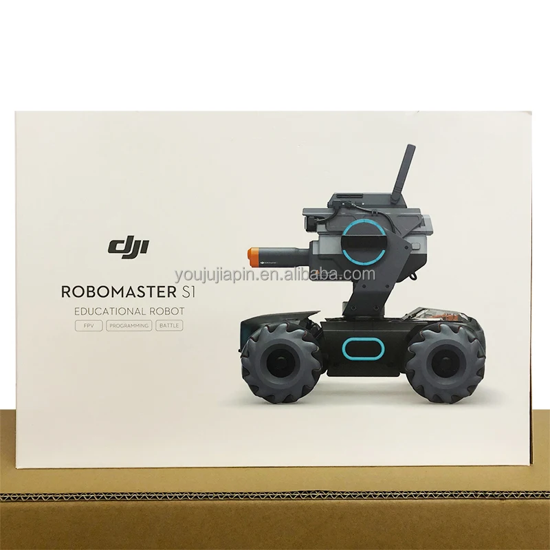  DJI Robomaster S1 FPV камера автомобиль Радиоуправляемый образовательный робот модуль ИИ поддержка царапин 3 0 программа