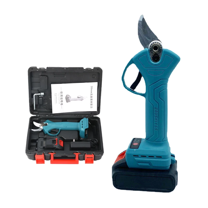 MKT Electric Japanese Accumulator Shears 21V Rated Vol Preferred by Gardening Enthusiasts for Fruit Tree DIY Projects
