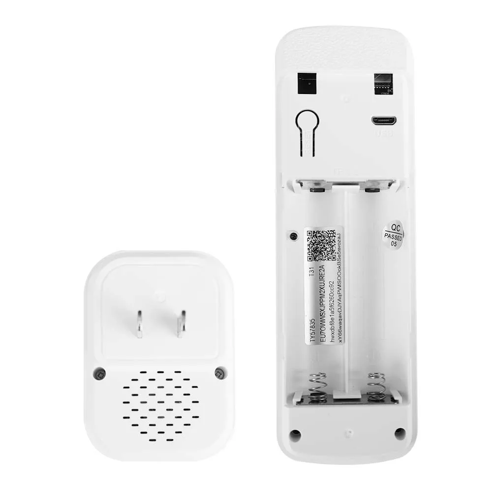 HD 1080P Wifi Video Doorbell V7 PIR Motion Detection Wifi Wireless Doorbell Weather Resistant Dingdong Ring Door Bell Camera