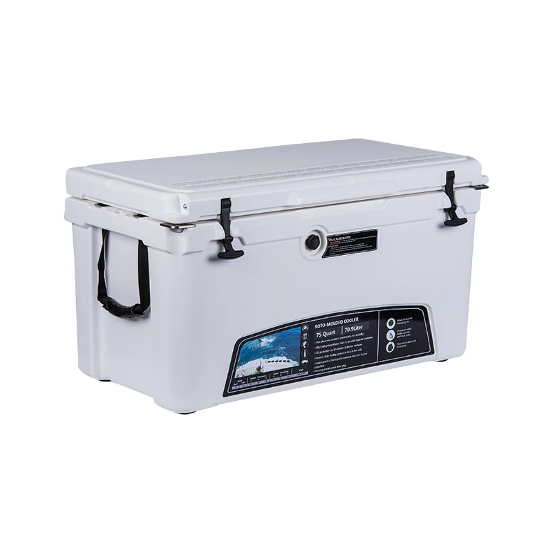 75L camping and fishing water rotomolded kayak ice chest cooler box portable cooler box