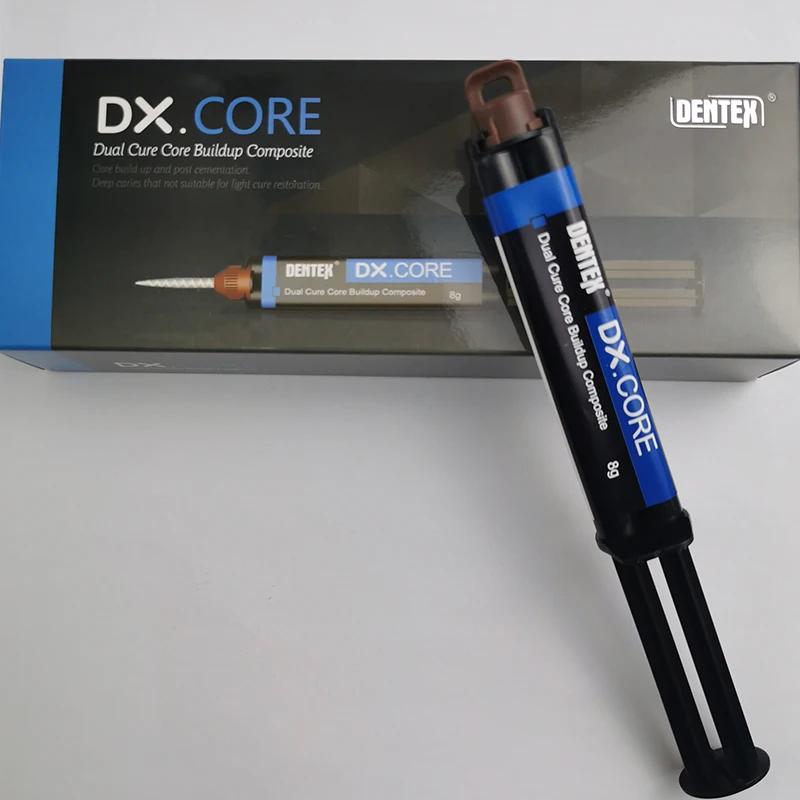 Dental dual cure and light cure luting composite shade A3.5