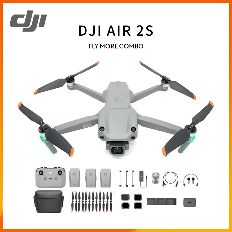 DJI Mavci Air 2S Fly More Combo Drone with camera drones Remote control 31 minutes 18.5 km camera 4K\/60FPS DJI drone quadcopter