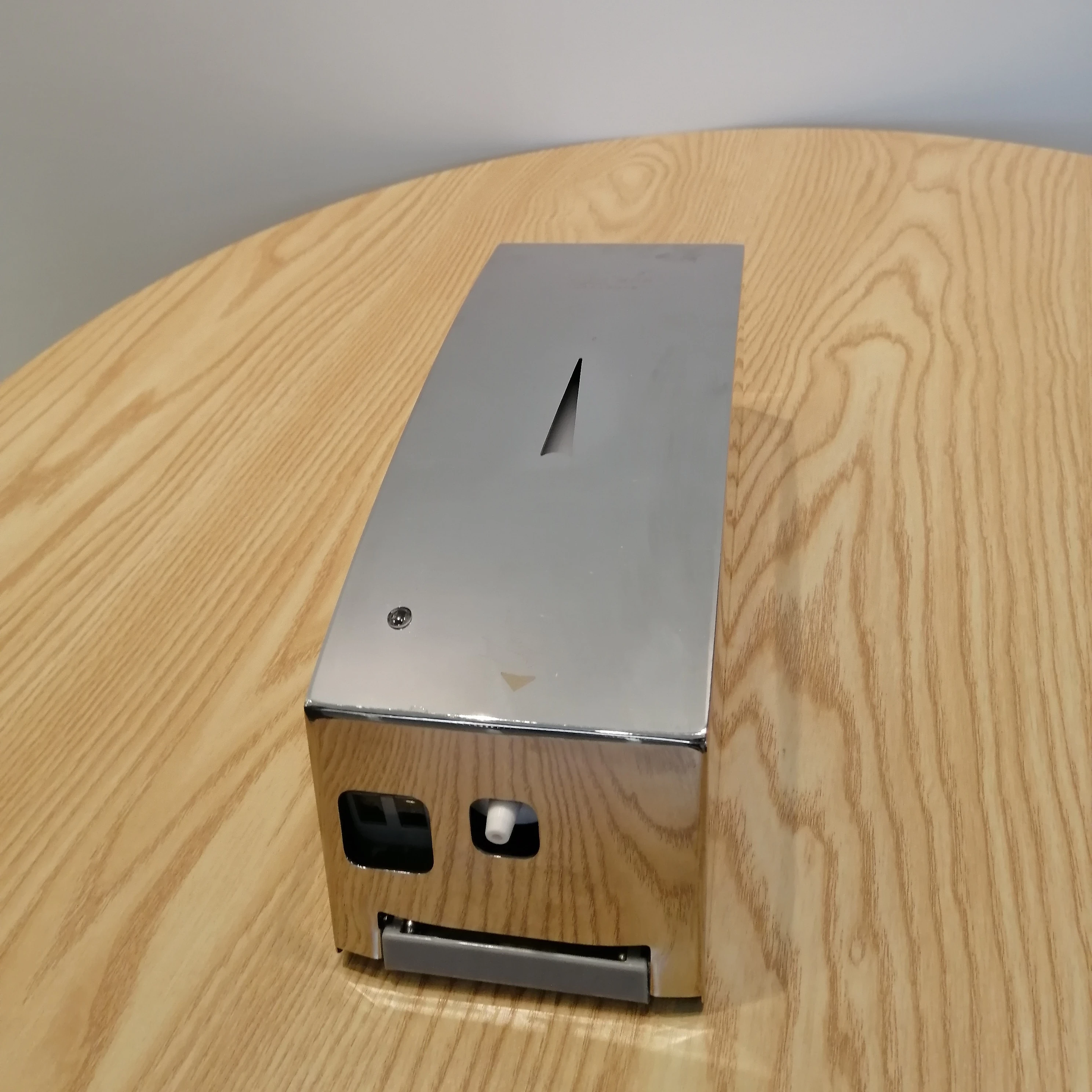 Airport/Office stainless steel automatic sensor touch free wall foam hand soap gel hand sanitizer dispenser 1000ml