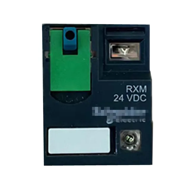 Schneiders brands 24v dc relay Miniature plug in relay  Harmony 6A, 4CO with LED lockable test button 24V DC RXM4AB2BD