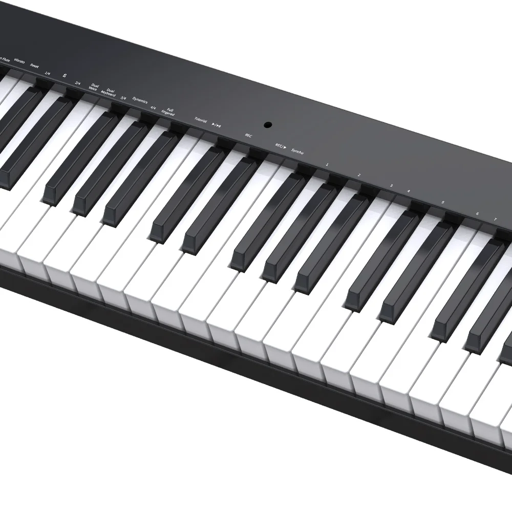 88 keys teaching function electronic keyboard piano with 129tones, 128 rhythms.