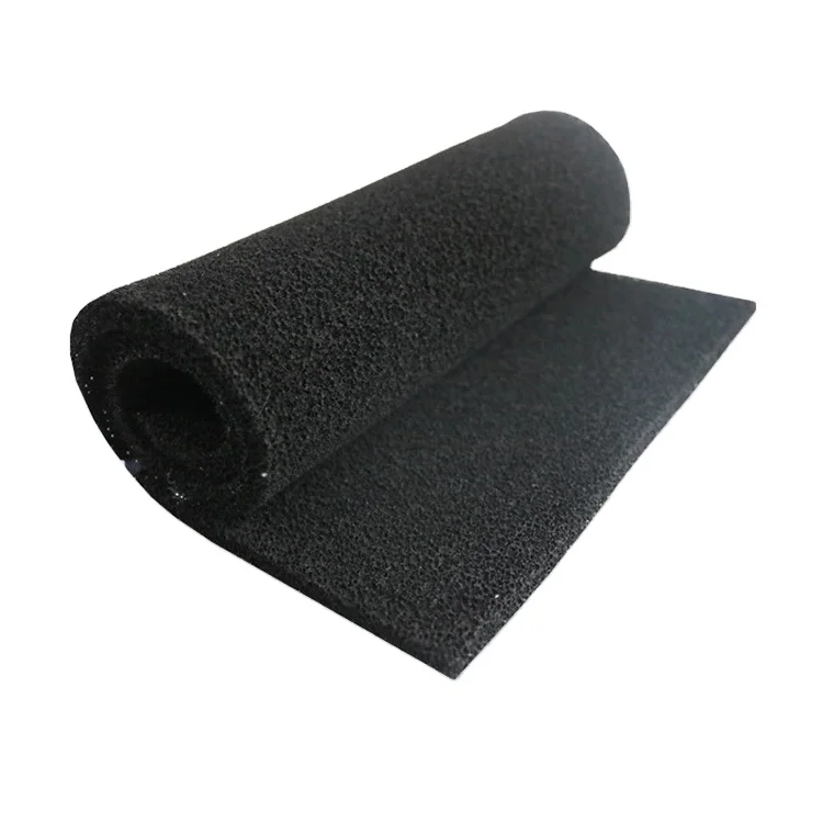 Customized shape sound absorb insulation foam panel sound filter sponge