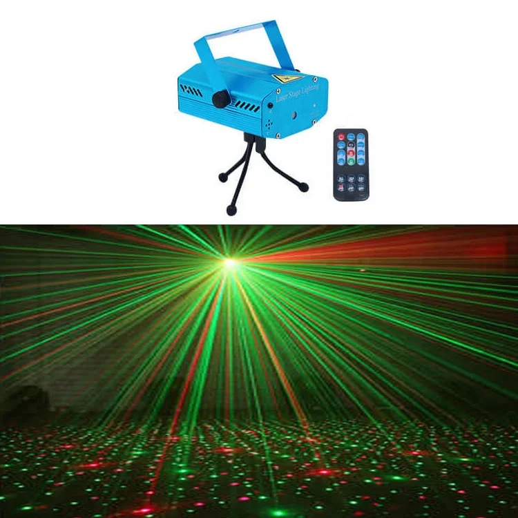 Cheap Tripod Starry Sky Pattern Remote Control Dots Twinkling Star Effect Dj Stage Lights Party Disco Mini Laser Lights Flash