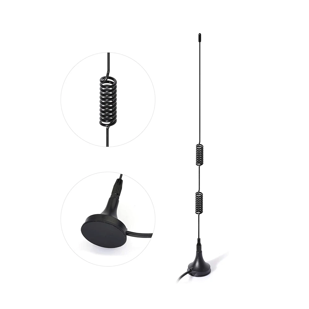  Магнитная база BNC Мужская VHF UHF Ham радиосканер