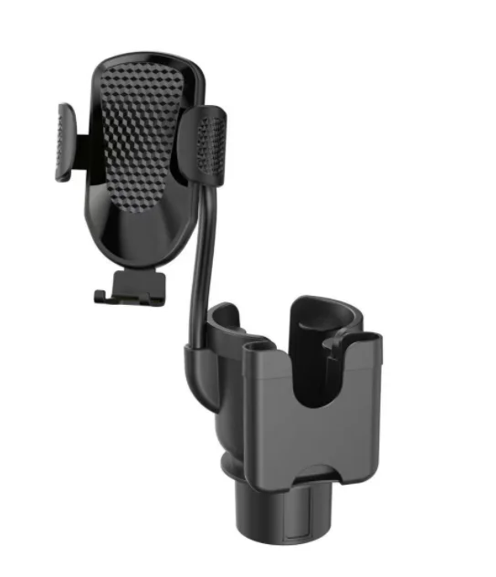 3 in 1 Adjustable Long Gooseneck Design Drink Expander Car Cup Holder Phone Mount For Cell Phone