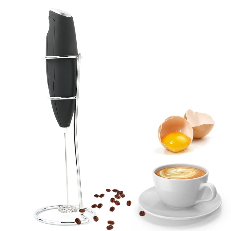 High Quality Household Stainless Steel Milk Frother Handheld Electric Coffee Milk Frother