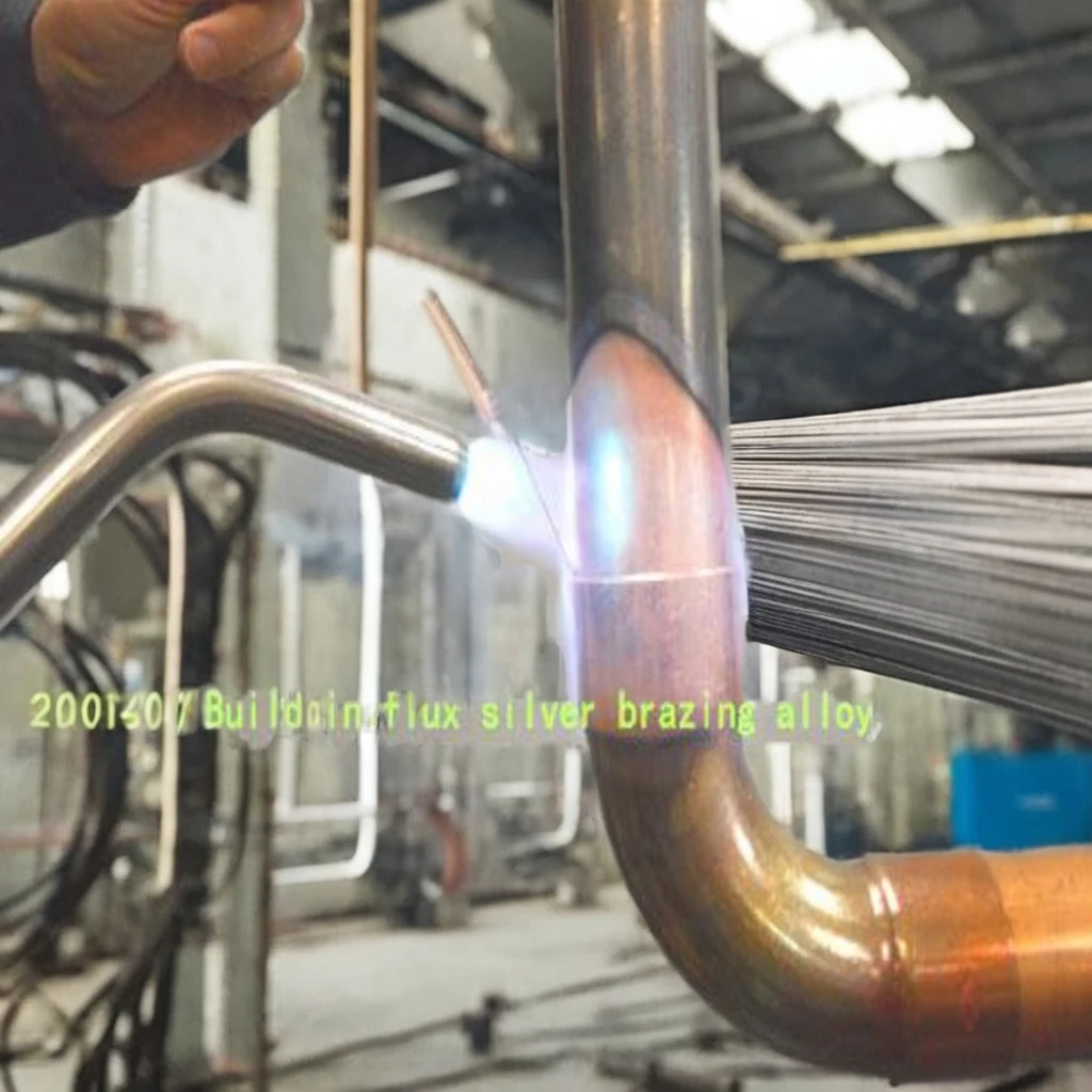 Environmentally Friendly CADMIUM FREE SILVER BRAZING ALLOYS AWS 5.8 BAg-7 DIN 8513 L-Ag56Sn rod 2.5*500mm OEM Available