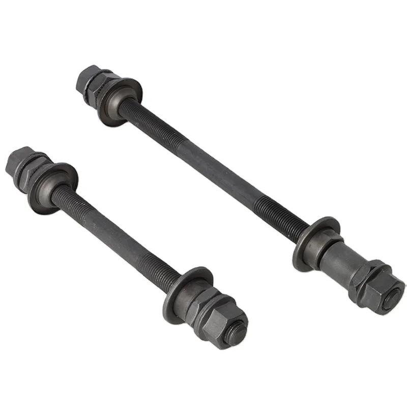 Customized factory direct bicycle parts/bicycle rear hub spindle/bicycle axle