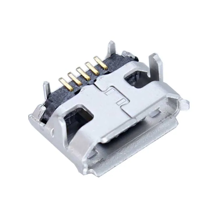 Femele Pcb Jack Micro 5 Pin Lote De Carga Puerto DIP Builtin E09 Usb Socket B Type Smt Tipo Female Connector Micro Usb Jack 5Pin