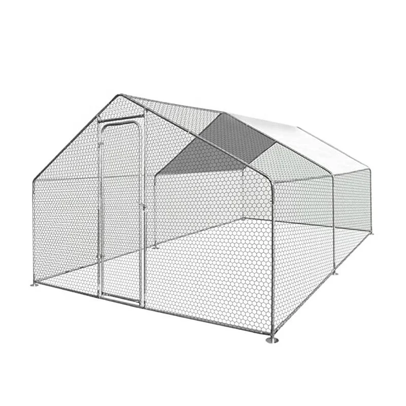 Jaalex Cheap Portable Big Hen Egg Laying Walk In Chicken Coop For Chickens Mobile With Large Run