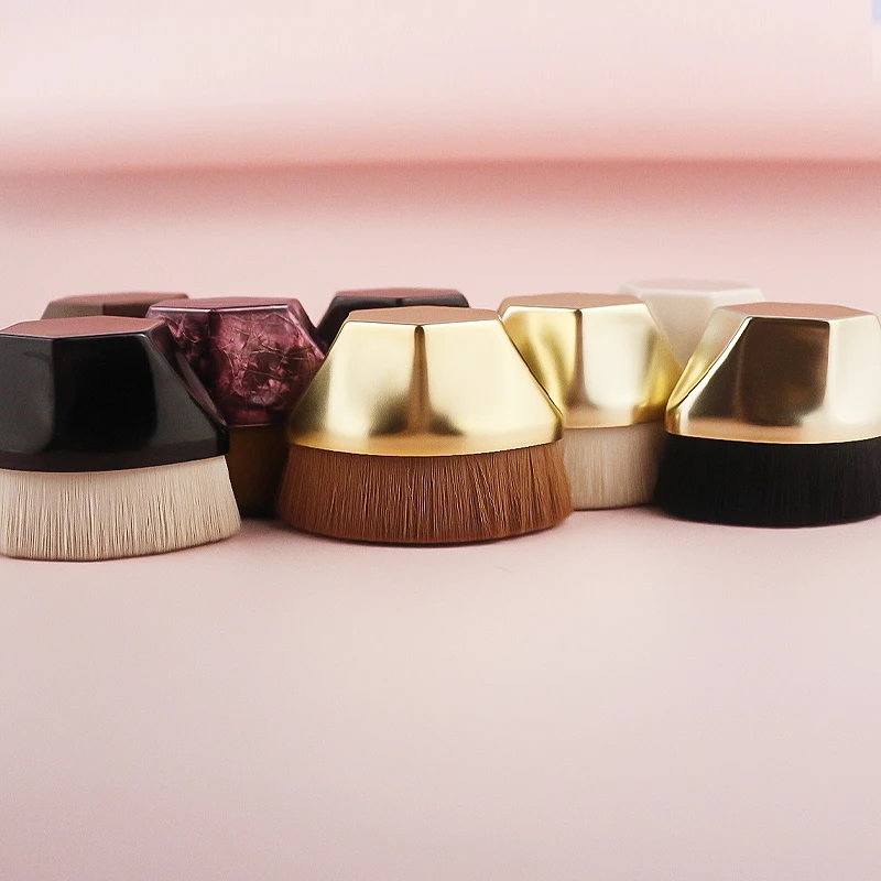 Wholesale Factory Price 55 Petal Professional Foundation Brush Cosmetics Beauty Makeup Tools Custom Logo Single Brush