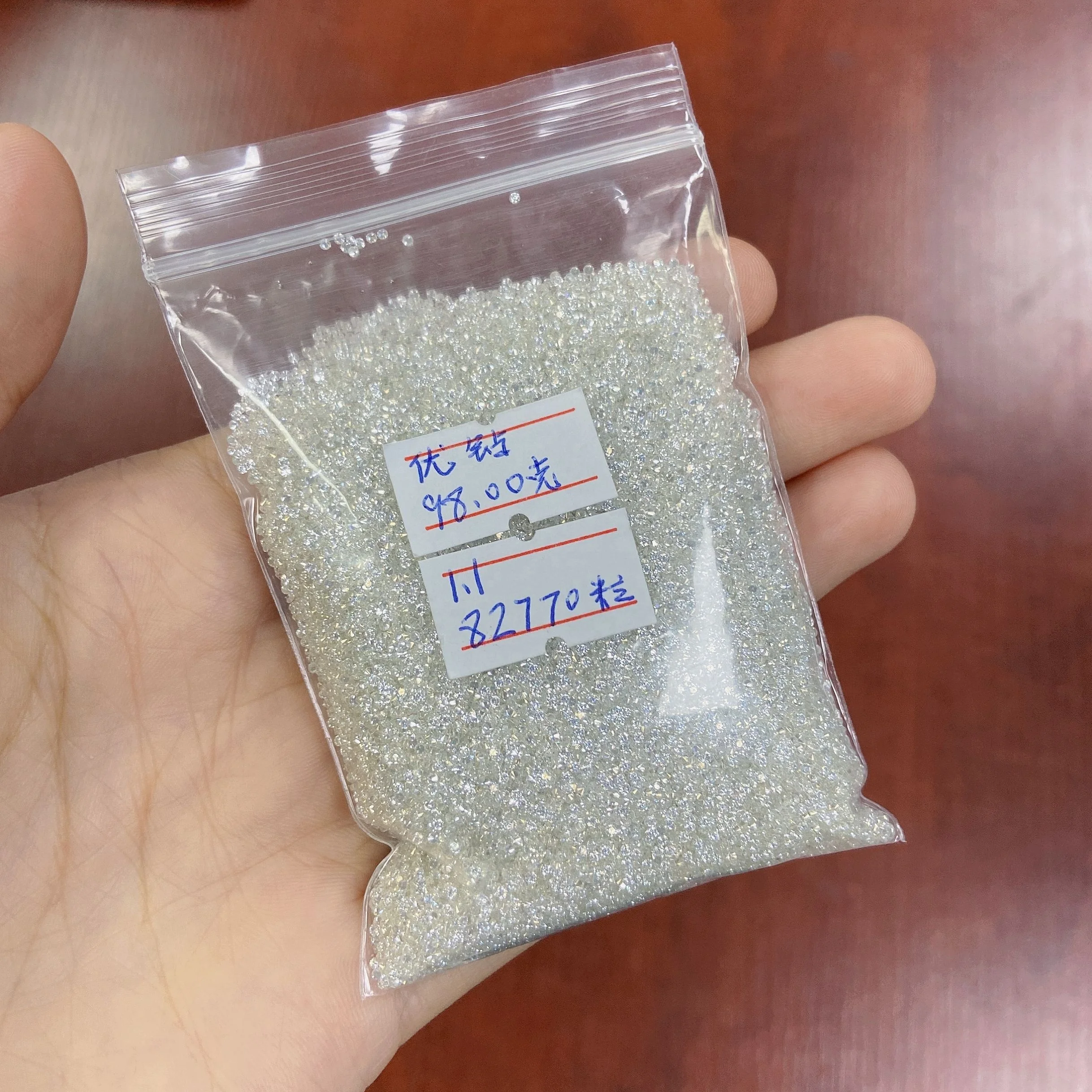  Wholesale price white color vvs1 loose round brilliant lab grown moissanite stone