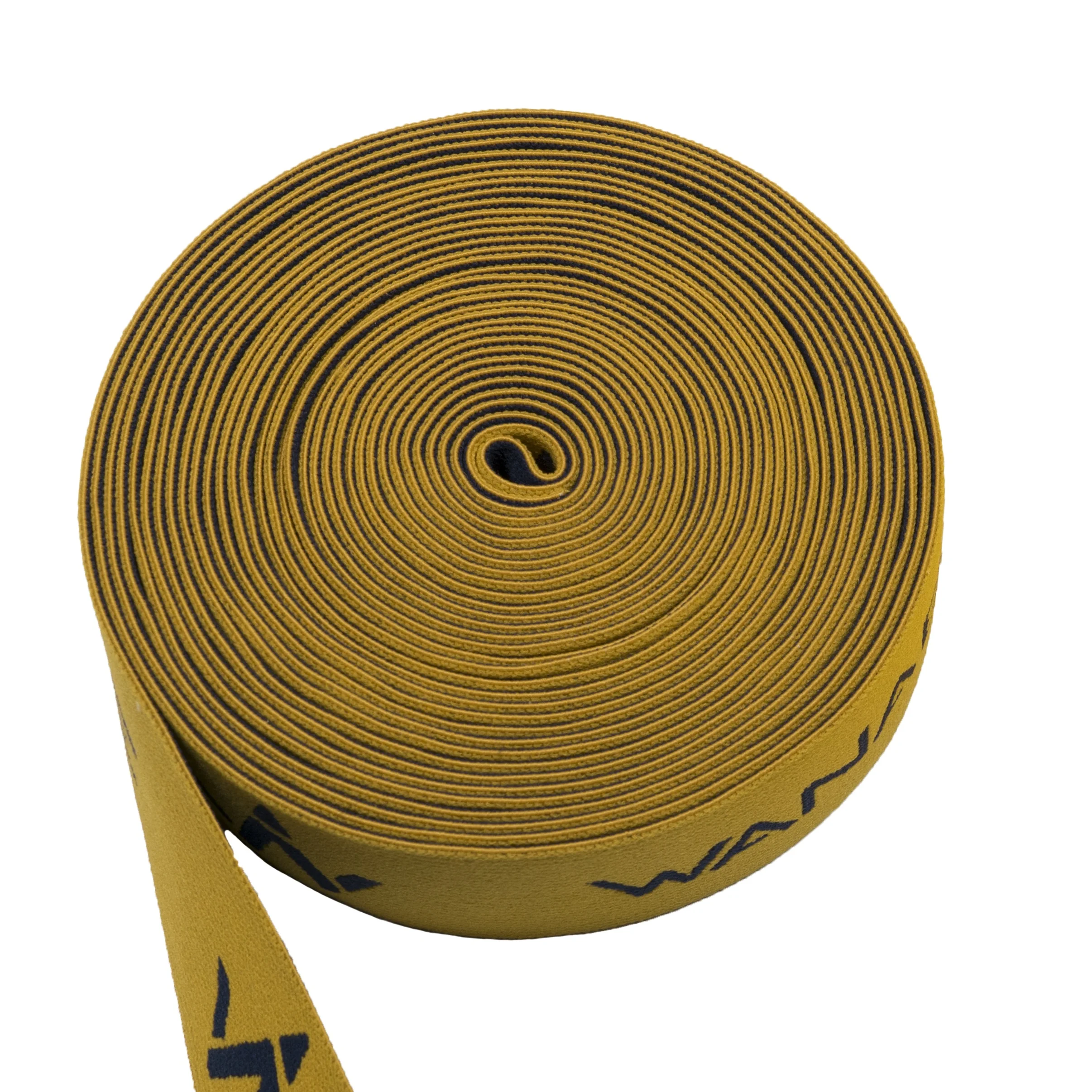 clothing accessory jacquard elastic waistband bands rope webbing underwear 2 inch nylon webbing OEKO