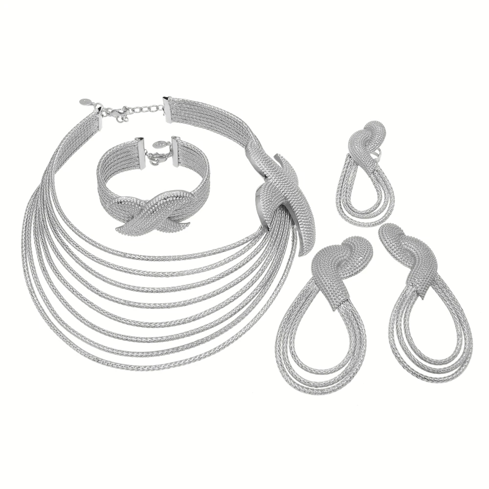 heavy Kundan Cute Flower Mushroom Earrings costume trendy Style woman girl big necklace 24k High quality Brazilian jewelry set