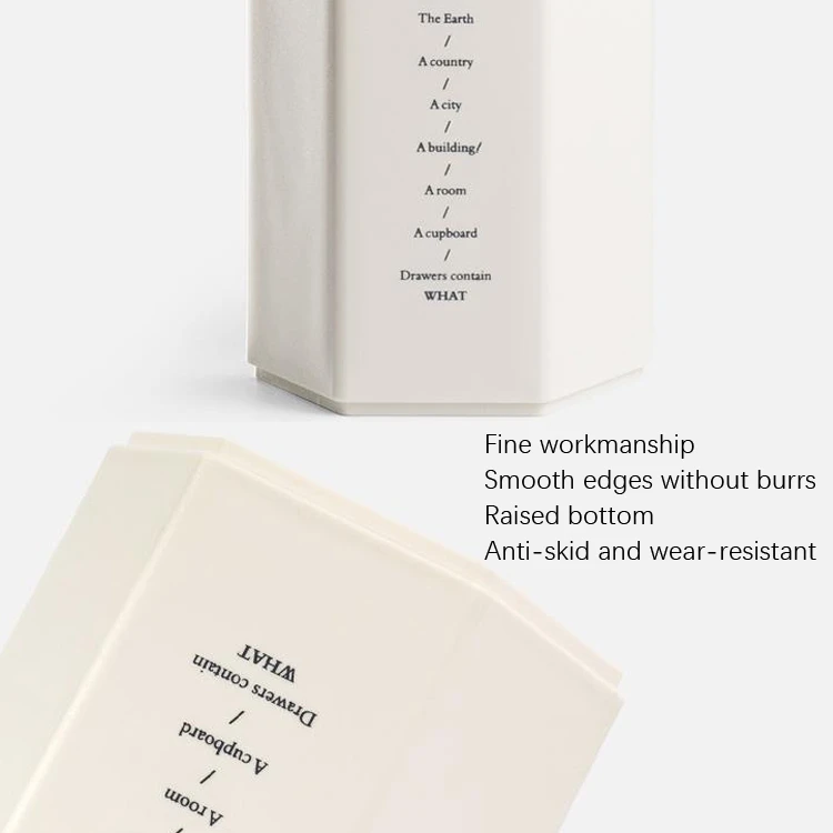 Simple Modern Office Desktop Storage Pen Holder For Student Office Organizer Creative Transparent Pen Holder