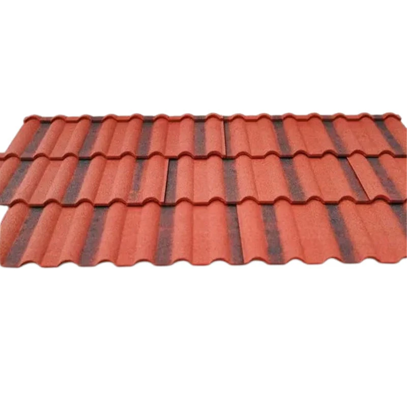 China Factory supply Stone Coat Metal Roof Tile Color Steel Tile