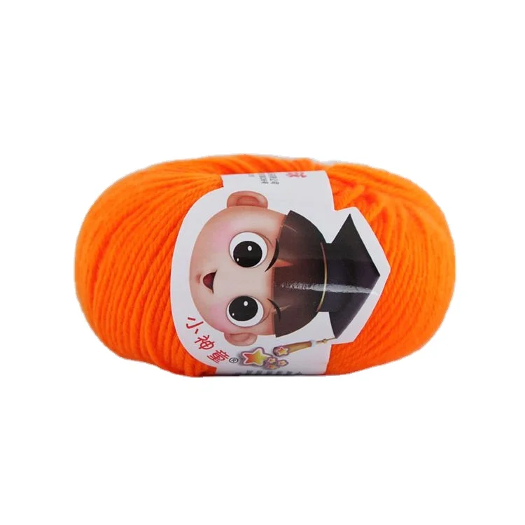New Arrival Fancy Yarn Made In China Factory Wholesale Acrylic Blended Knitting Yarn