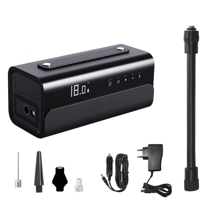 YIJING Tire Inflator Portable Air Compressor Rechargenable Cordless Air Pump For SUV SUP Offraod Car Tires