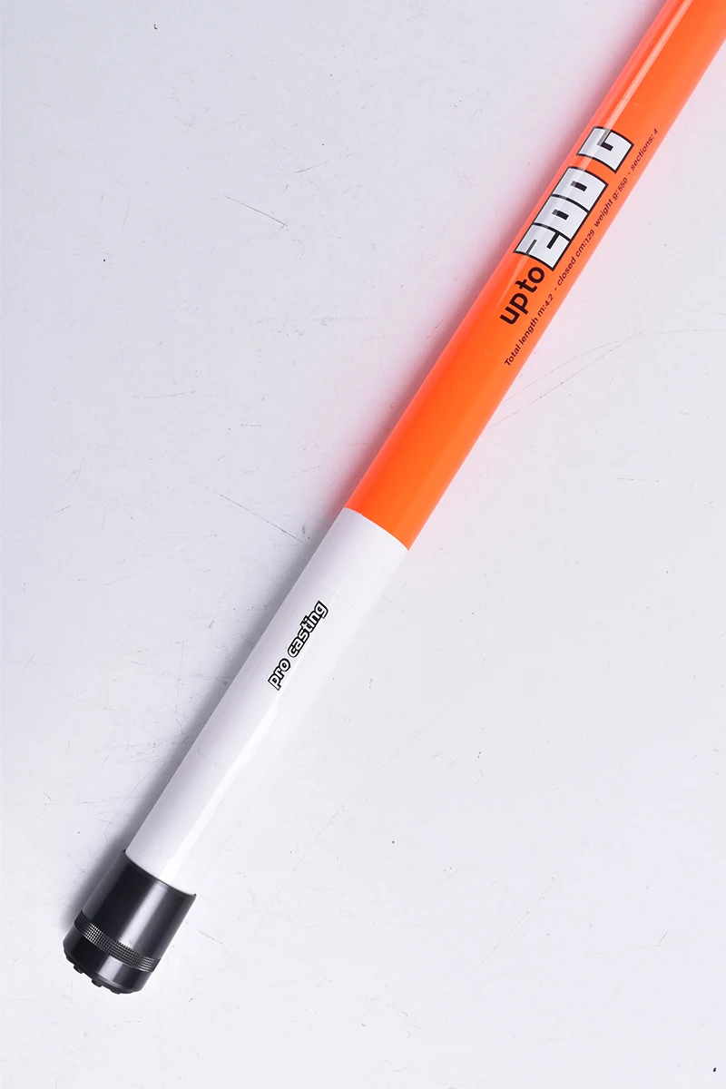 4.2M Multi-Sections Telescopic Long Casting Far Shot Mixed Carbon Fiber Material Surfcasting Fishing Rod