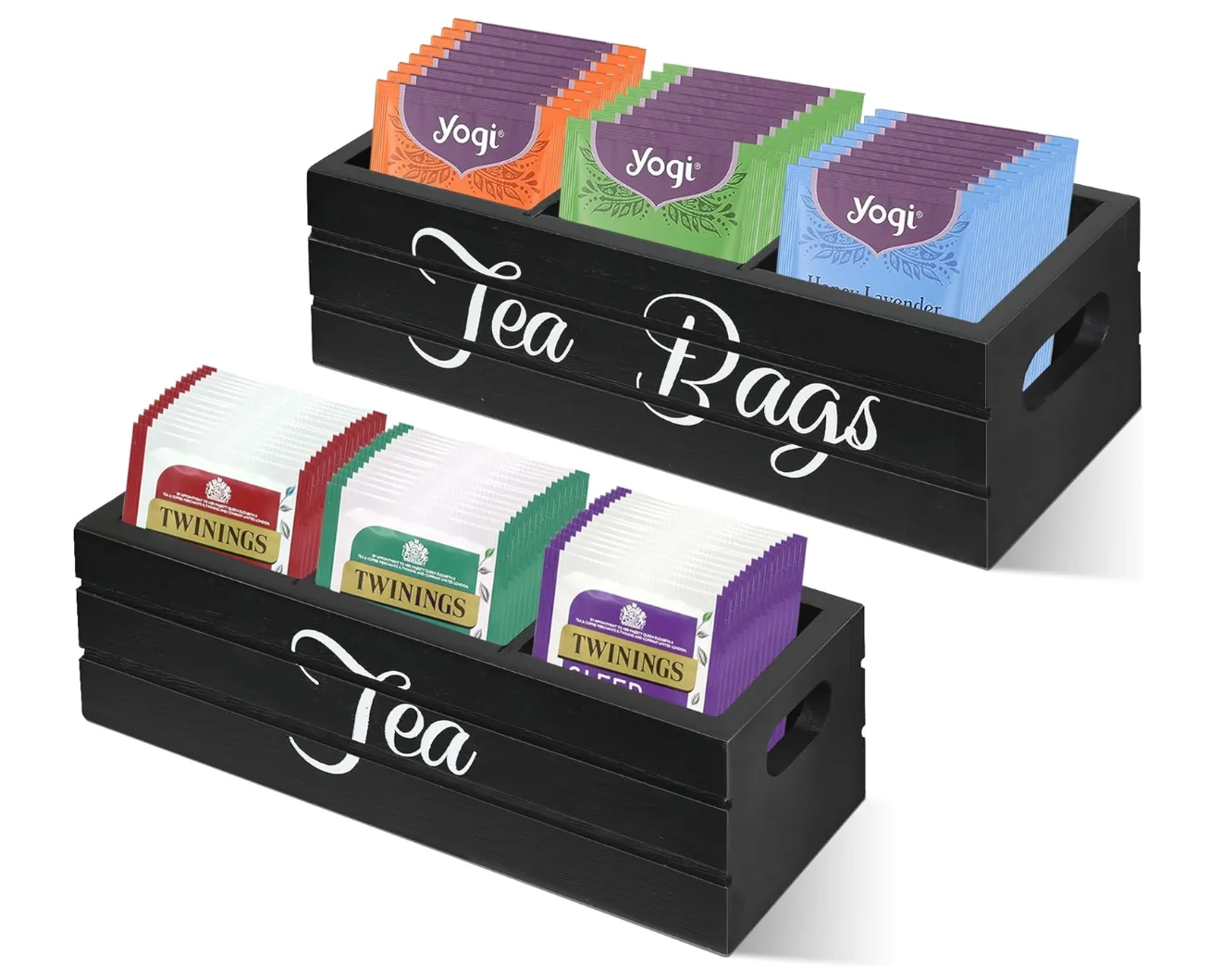 Оптовая продажа, деревянная коробка для чая, деревянная коробка для чая, держатель для хранения, органайзер, коробка для хранения