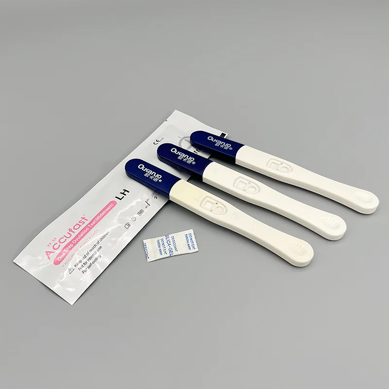 Factory Free sample Urine LH Ovulation pregnancy Test Empty Plastic Medical Cassette  Test
