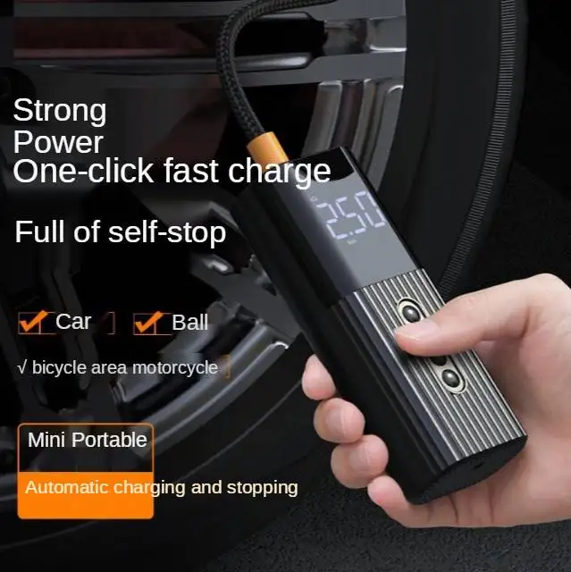 Hot Selling Compressor Portable Car Air Pumps Electric Foot Tyre Inflator
