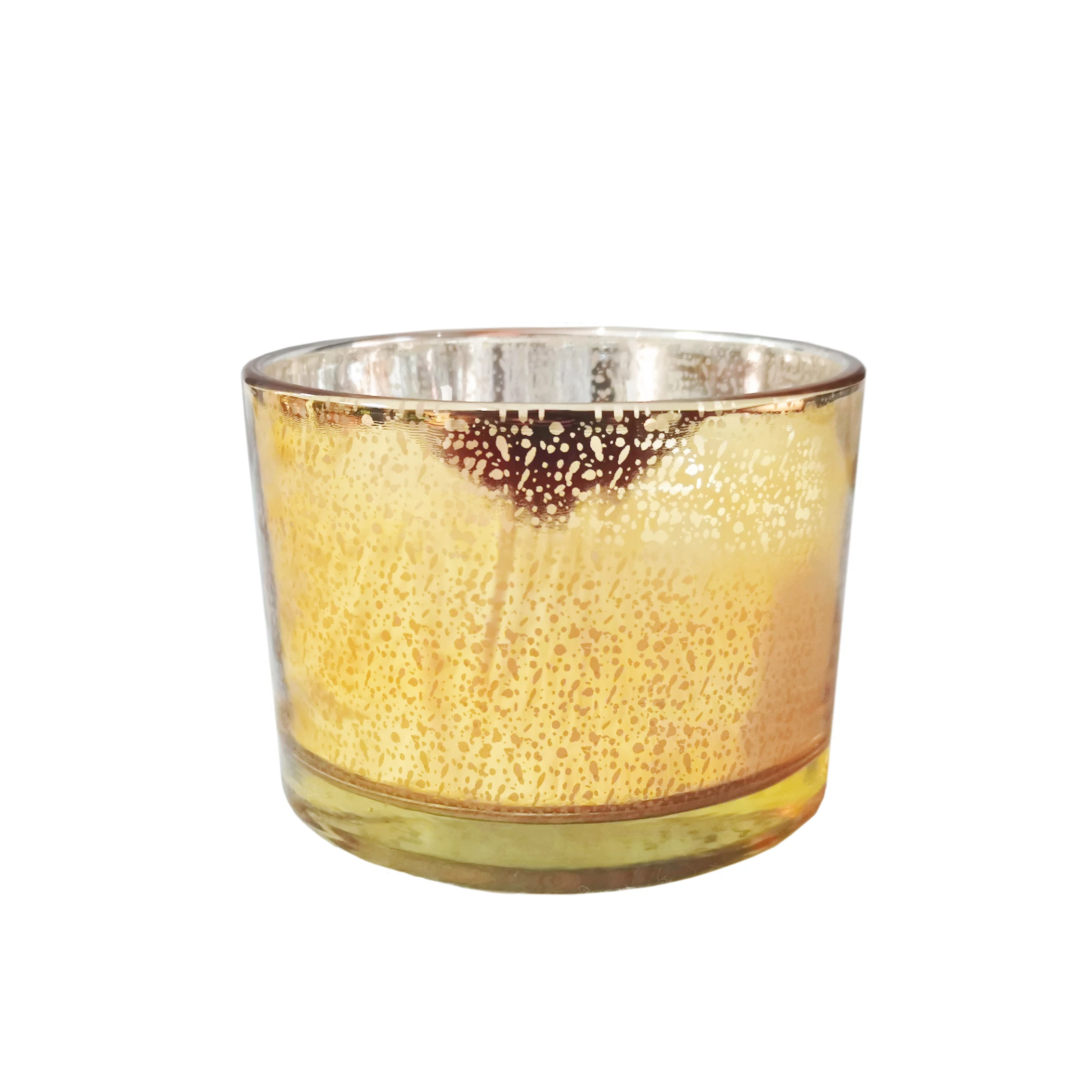 
Luxury Glass candle jar bottle Soy wax Scented Perfume Candle amber candle jars 