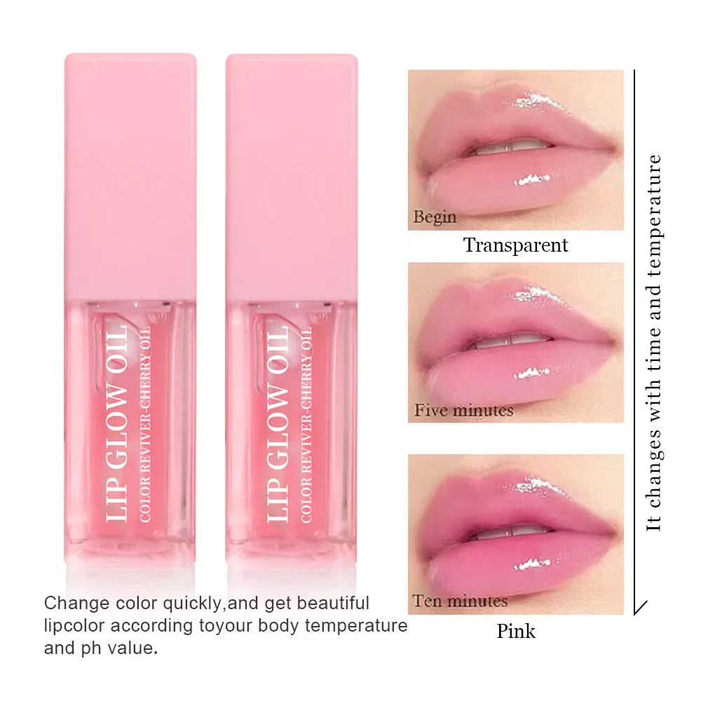 OEM customized lip oil wholesale with custom logo flavored cute waterproof lip moisturizing gloss oil
