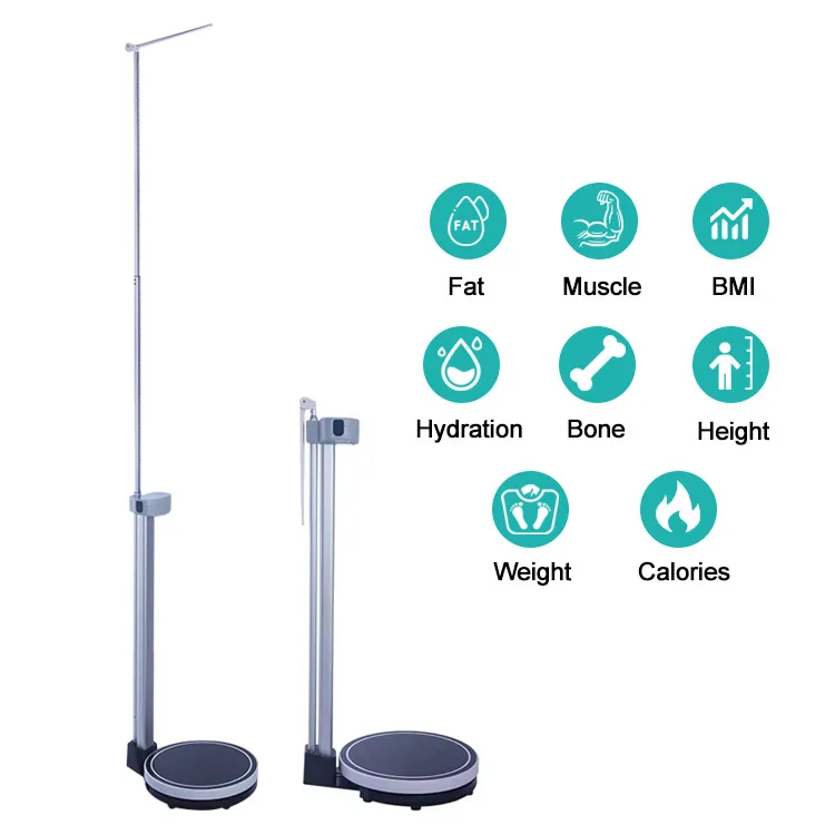 Factory Price Weighing Scale Height and BMI Measurement CE Digital Weight Scale With Height Meter