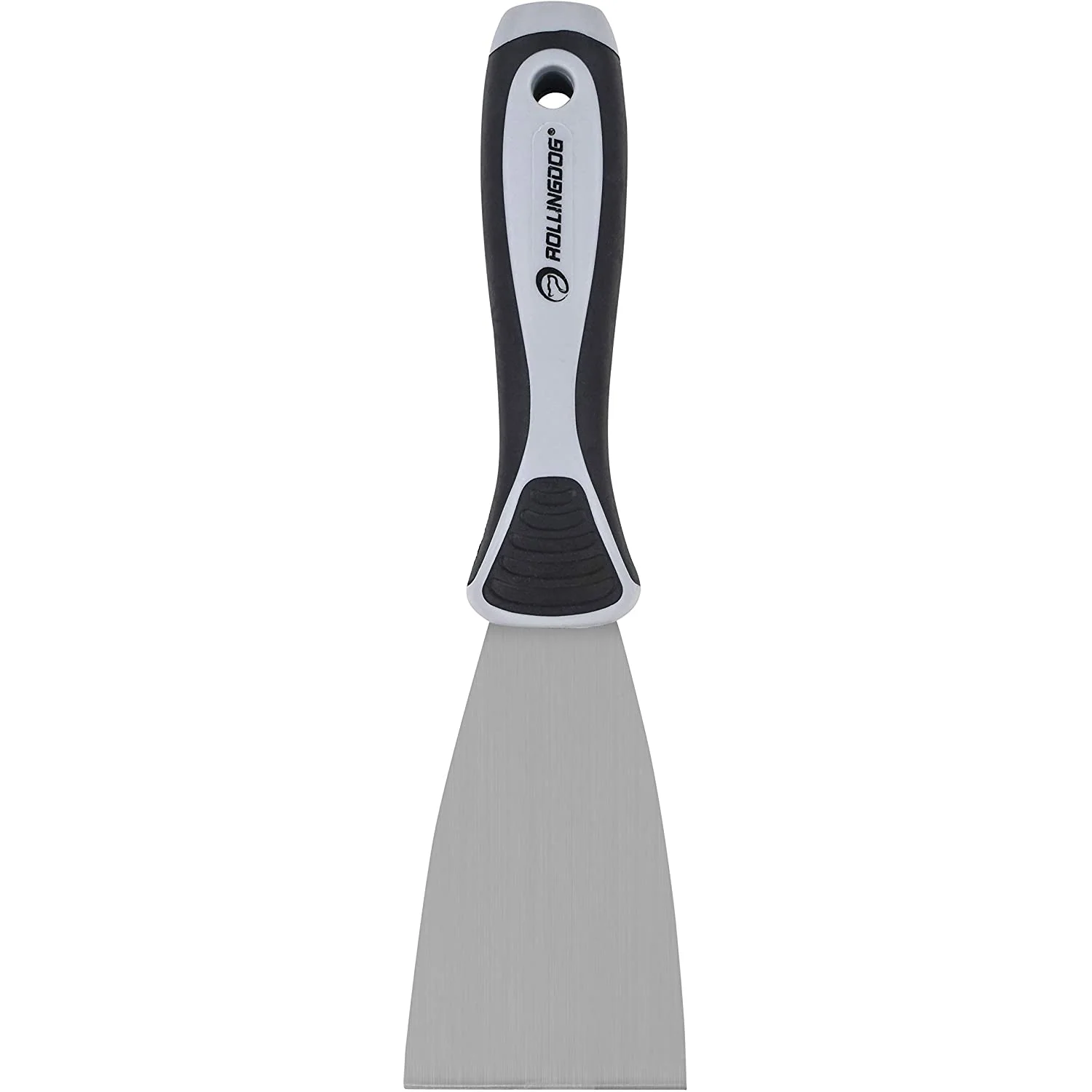 ROLLINGDOG Paint Brush Cleaner Carbon Steel  Flexible Soft Rubber Grip Putty Knife Painters Tool Paint Roller Cleaner