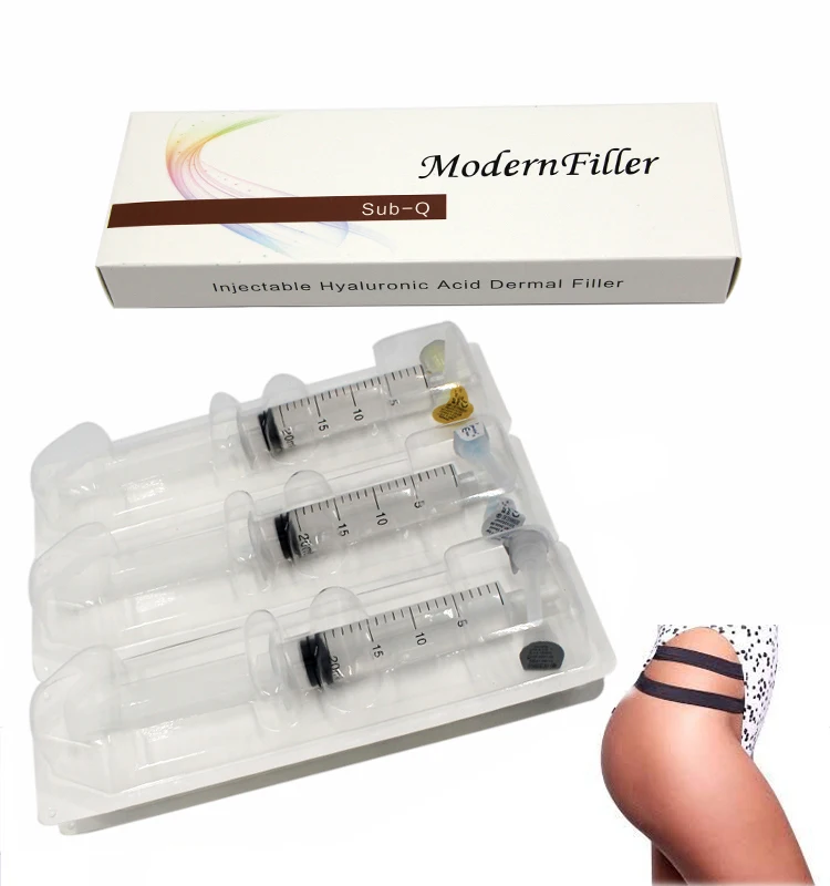 
20ml Sub skin dermal filler injectable hip enhance buttock hyaluronic aicd injection 