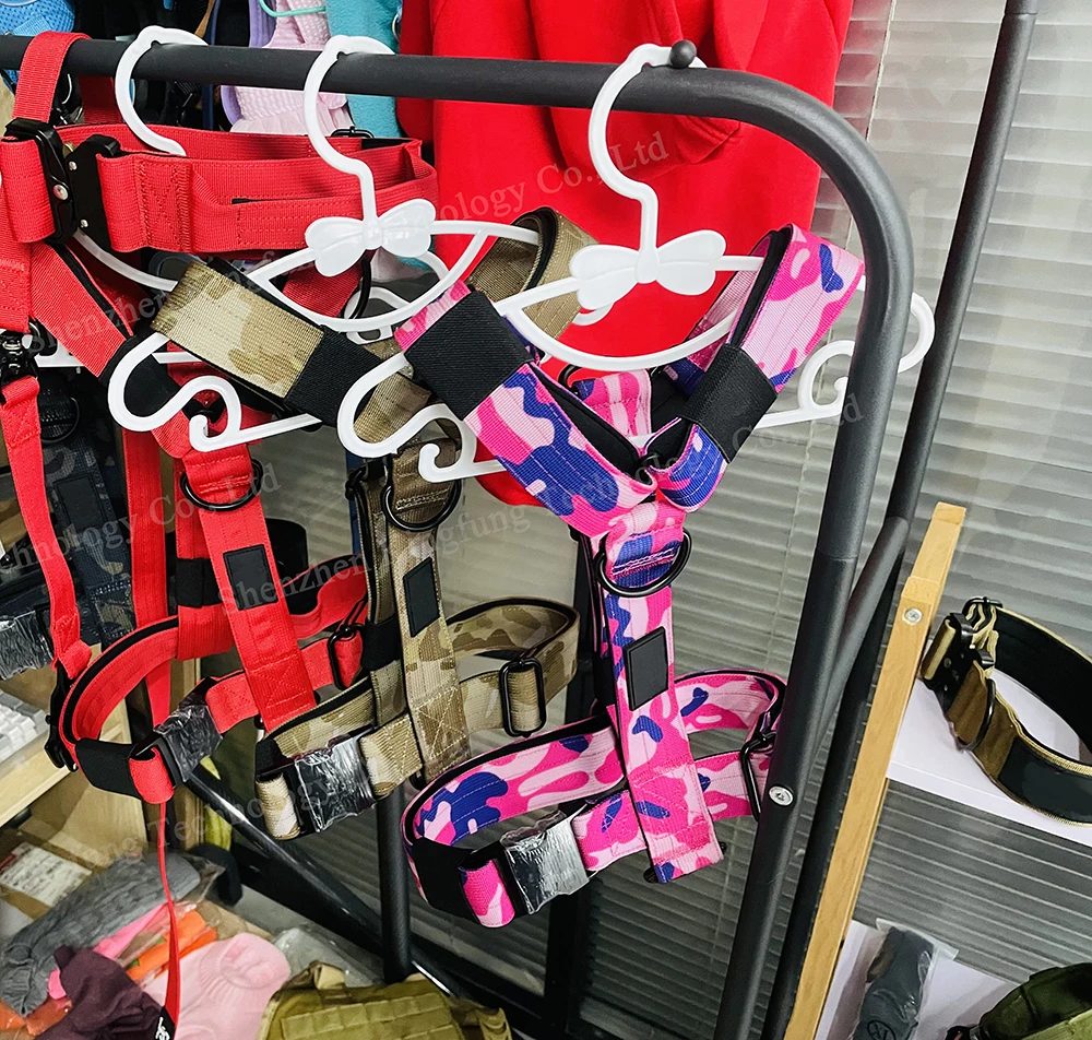 taktisch Hundehalsband Verstellbar mit Kontrollgriff coleiras para caes grandes Nylon Tactical Hundehalsband dog Collar