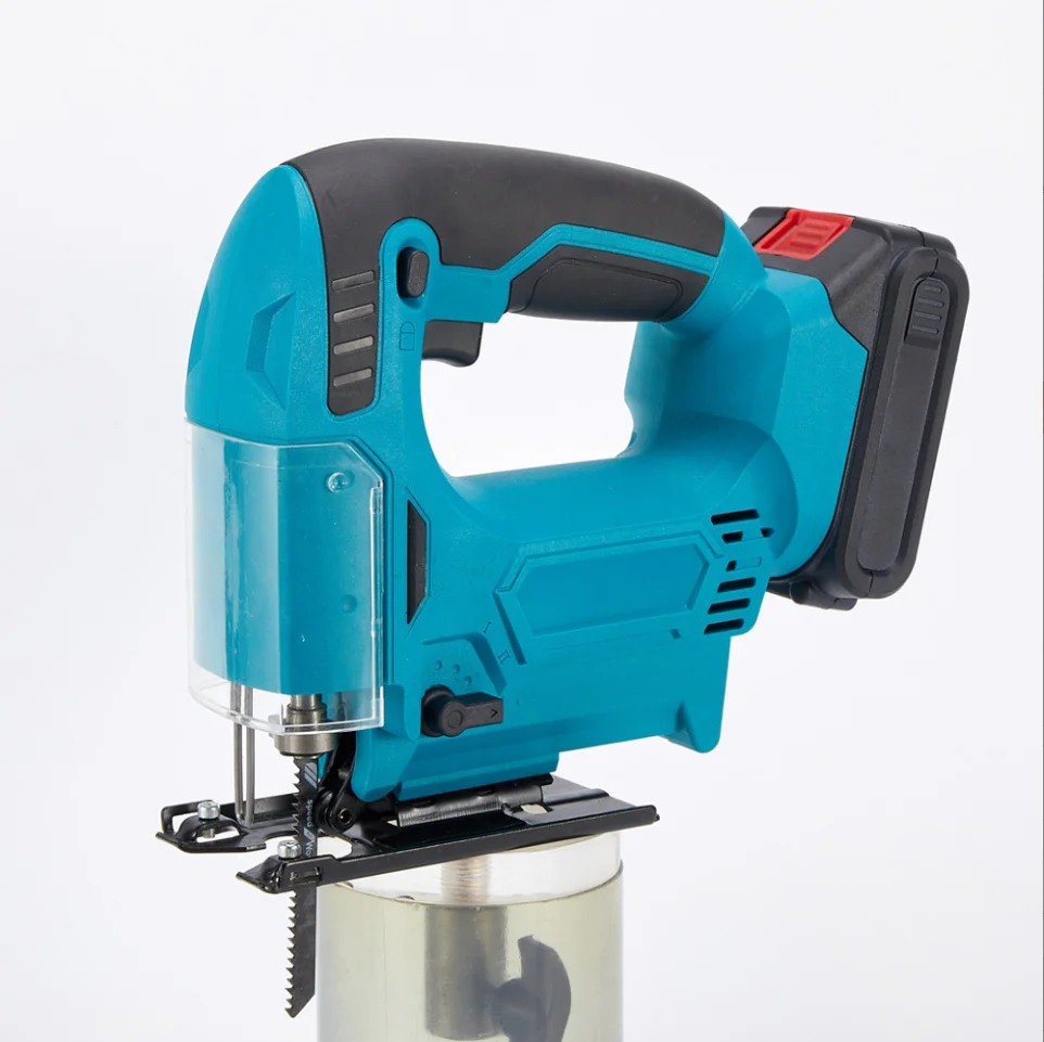 21v Multi functional woodworking special tools, rechargeable small electric saw, household lithium wireless electric curve saw