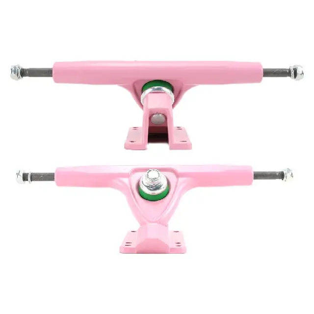 Высококачественный обратный скейтборд грузовик с пользовательским логотипом алюминиевый Лонгборд грузовик