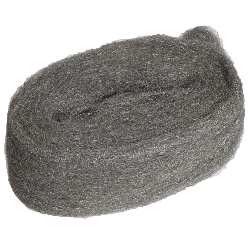 
New Steel Wire Wool Grade 3# to 0000 Metal Fibre For Polishing Cleaning Removing Remover Non Crumble 